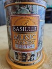 Basilur Music Concert Pets Cats Tea Box Ceylon Black Tea Sri Lanka  read  Empty