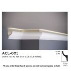 Crown Moulding With Led Duct  White Lowes Cornice Molding  light Not Included 