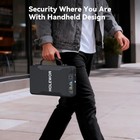 Car Gun Safe Small Pistol Safe Handheld Biometric Gun Cases For Handguns