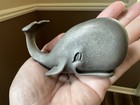Vintage Hudson Pewter Whale  604 Nautical Paperweight Figurine Made In The Usa