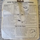 Fisher Price Diamond Needle Cartridge For Phonographs Talk To Me Player 0824 Nos