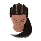 Rihannahair 100  Real Human Hair Mannequin Head With Stand Manikin Black 