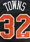 Karl Anthony Towns Autographed New York Knicks Signed Basketball Jersey- Psa Coa