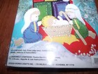 Design Works Felt Jewel Stocking Kit  Nativity 16 