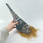 Makishi Painted Mask With Beard Zimbabwe