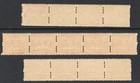 Netherlands 2 And 5 Cent 1926 1927 Syncopated Perforation Coil Strip   C074