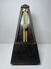 Vintage Metronome De Maelzel Wood Made By Seth Thomas Clocks No Cover Works 