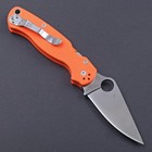 Orange G10 Handle Lock Back Tactical Survival Outdoor Pocket Folding Knife New