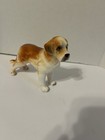 Vintage Porcelain St Bernard Dog Figurine 03103 Pre-owned Hand Painted