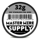 Mws - Stainless Steel 316l - 250 Ft - 32 Gauge - Round Wire