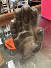 Vintage Cast-iron Hand Sculpture   8 5    Tall Over 5 Pounds