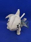 Neopets Silver Shoyru Plush Dragon Jakks Pacific Limited Edition Keyquest Tag