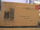 Pre-pro 1897 Paul Jones Whiskey Litho Letterhead envelope Set Louisville Ky
