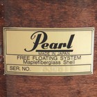 Pearl Free Floating System Maple Fiber Glass 14x6 5 Maple Shell Snare Drum Used