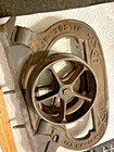 Antique Cast Iron Wilcox Parlor Door Hanger - Rolling Sliding Barn Door 1881