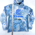 Clam Pro Icearmour Fishing Hoodie Sweatshirt Men   s Medium