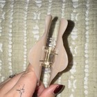 Beige Fish Shaped Claw Hair Clip With Teeth For All Hair Types