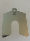 Precision Stainless Slotted Shim 3 x3  Gauge  002 Pbp New