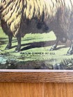 Original Southdown Sheep Tobacco Advertisement Label - Framed - 1800s