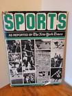 Sports As Reported By The New York Times Newspaper Hardback Book 1976  Vintage