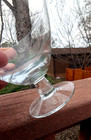 Swedish American Line Cruise Ship Small Wine Tasting Champagne Glass Vintage
