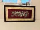 Joanne Reid  two Crocodiles  Aboriginal Wiradjuri Tribe Cloth Art From Australia