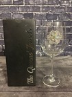 New The Queen s Jewels Stemmed Wine Glass Snowflake Sparkle Winter Christmas Tim