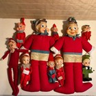    vintage Knee Hugger Elves Christmas Pixies Lot Of 51