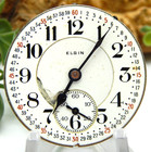 Antique Pocket Watch Movement Elgin Father Time Rr Grade 454 16 Size 21 Jewel