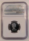 1967 Canada Silver 25 Cents  Ngc Sp66   Nicely Toned 