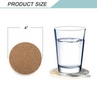 Pattern Coasters  Round Drinks Absorbent Stone Coaster Set With Ceramic Stone A