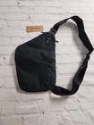New - Unisex Broadream Canvas Personal Flex Crossbody Bag Travel Bag Black
