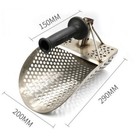 Stainless Steel Sand Scoop 2 Sizes For Metal Detecting Beach Prospecting