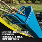15hp Gasoline Powered 5   Wood Chipper With 3-wheel Free Shipping