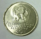 Czechoslovakia 1972 20 Korun Silver Coin