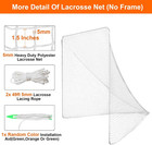 Lacrosse Replacement Net With Lacing Rope