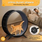 Cat Wheels  40  Diameter  Large Cat Exercise Wheel For Indoor Cats Cat Treadm   
