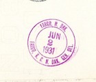 Us First Flight Scott   C12 - Used - Air Mail - Special Cancel    440-c211 