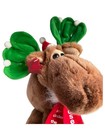 Vintage Applause Plush Mooseltoe Moose Christmas 14x14   