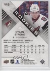 2016-17 Sp Game Used Authentic Rookies Purple Dylan Strome  113 Rookie Rc