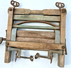 Antique Anchor Brand Wooden Clothes Wringer Lovell Mfg Erie Pa 1900s 670