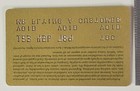 Vintage Tidewater Oil Company Flying - A - Credit Card Dealer Sample