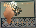 Stampin  Up  Card Kit Merry Christmas Brightly Gleaming Dsp Ornaments Branch