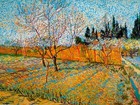Peach Trees By Vincent Van Gogh Vintage Art Print