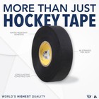 Howies Hockey 1 5  Black Cloth Stick Tape Bulk 9 Pack Strong Grip Long-lasting A