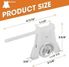 2 Pack Sliding Screen Door Lower Roller Assembly  Compatible With Andersen    