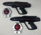 Vtg 1986 Lazer Tag Game Kits Set 2 Starvest W  Box