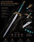 The Legend Of Zelda Skyward Handmade Link s Master Sword Stainless Steel 41 Inch