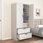 72  Armoire Wardrobe Closet With Mirror Door And Led Lights