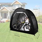 Outdoor Portable Bicycle Storage Tent For 2-4 Bikes Waterproof 210d Oxford Fabra
